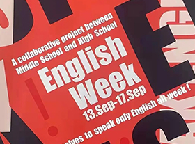 [English Week] LFIS English Week opens a brand new English world for you!